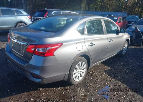 2017 Nissan Sentra S из США, поврежденный, VIN 3N1AB7AP1HY402925